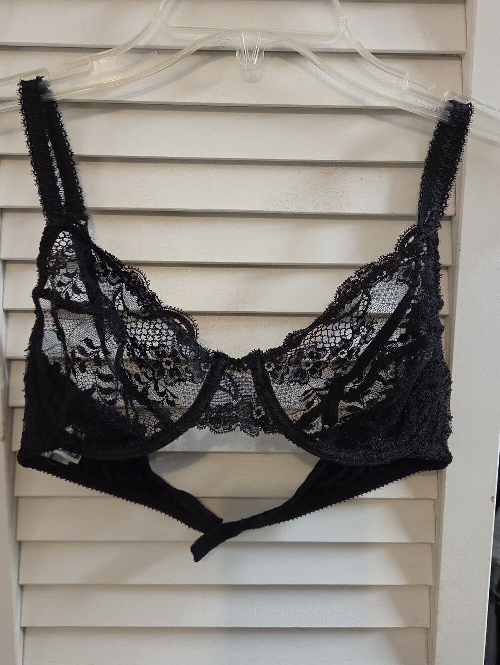 Dior Black Lace Bra